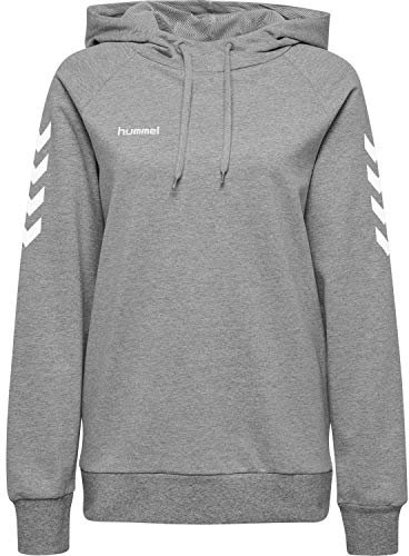 hummel Hoody Damen Grau, M Damen