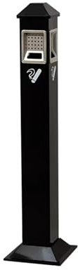 Cendrier Exterieur Pilier de cendres Vertical en acier inoxydable, for l'extérieur, hôtel, centre commercial, zone fumeur, pilier de mégots de cigarettes, poubelle d'extinction de cigarettes Cendrier