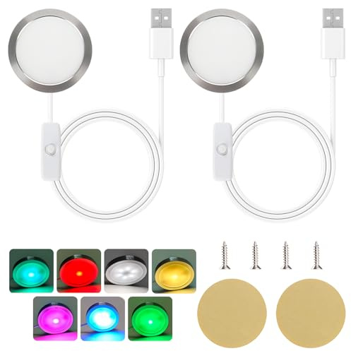 Sporgo 3D-skrivare LED-lampkit: 2 stycken 3D-skrivare del, LED ljuslist belysning ränder 3D-skrivare tillbehör för bambulab P1P/P1S, A1/A1 Mini, X1/X1C/X1E, LED-lampa modell nattlampa ersättning
