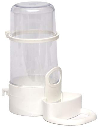 Pet Bird Hamster Automatic Hanging Feeder Water Food Silo Dispenser Feeder Parrot Parakeet Budgie Cockatiel