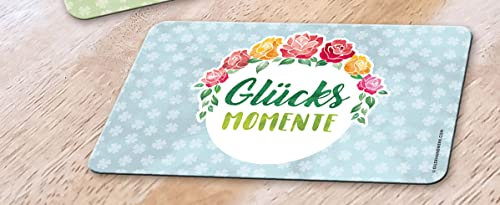 Rahmenlos - Tabla para desayuno, diseño con texto en alemán