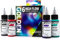 Golden High Flow Acrylics Airbrush-Set, 6 Farben, professionelle Acrylfarbe