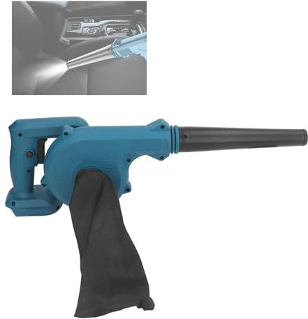 Aspiradora Sopladora de Hojas de Alta Potencia Inalámbrica, 3000R por Soplador de Hojas Eléctrico Multiusos Mínimo con Succión Fuerte para Limpiar el Pelo y el Polvo