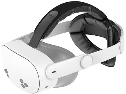 KIWI design K4 Komfort Headstrap Kompatibel mit Meta Quest 3S/Quest 3