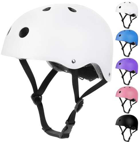 Flintronic Kids Bike Helmet, Toddler Helmet for 2-13 Years Boys Girls, Adjustable Skateboard Helmet, Multi-Sports Lightweight Helmet, Safety Protection Gear for Outdoor Sports