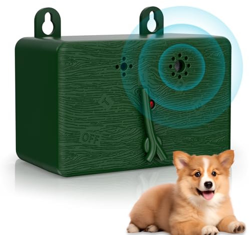 Anti Bell Gerät Hunde, 3 Modi Antibell Ultraschall Gerät, 50 Fuß Stopp Hundebell Gerät, IPX4 Wasserdichtes Anti-Bell-Mittel für Hunde das Training Großer Kleiner Hunde im Freien Innenbereich Antibell