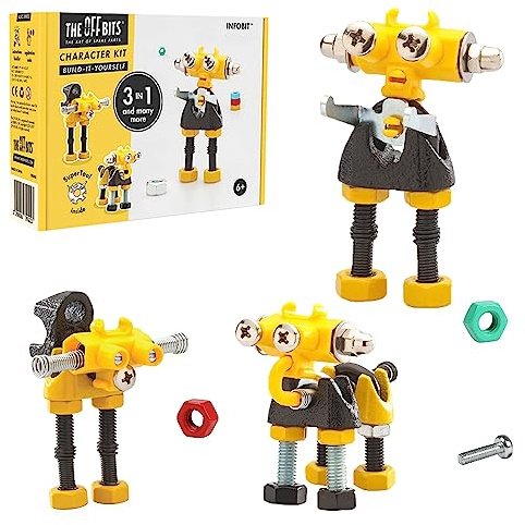 The OFFBITS Robot Toy - Yellow
