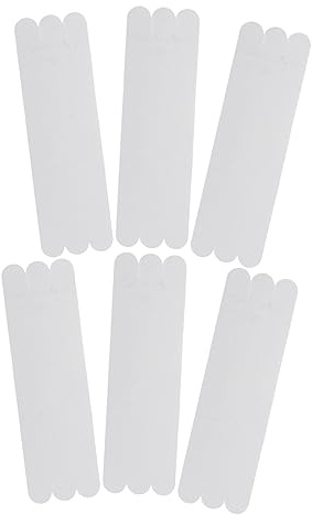 Anneome 6pezzi Antiscivolo Trasparenti per Pet per Vasche Docce e Scale e Stabilità Umidi