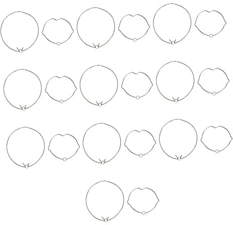 Hemobllo Lampenfederclip Halogenlampenfassungen LED-Lampenfassungen Lampenfassungsclips Birnenhalter Ring Klammern Herr16