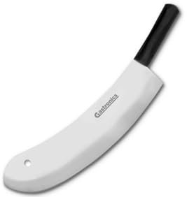 Gastronics Wiegemesser für Adana Hack Zirh Klinge 35 cm in Schwarz