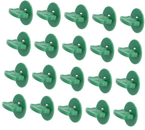 Supvox 1 Satz Zubehör Für Gartengewächshäuser Anlagenanschluss Gewächshauszubehör Gewächshausclips Ersatzteile Für Gewächshaus Gewächshausnetzschnalle. Gewächshausschnalle Green 50 Stück