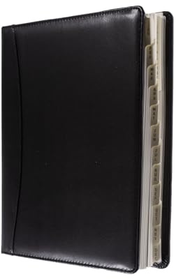 Collins - Elite - Executive 2026 12 Month Calendar Year Planner, Week-To-View with Appointments Diary - Black (1130V.99-26)