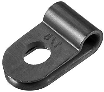 sourcing map 30 Stücke Kabelklemmen für Kabelmanagement Nylon R-typ Clamp Organizer 3,1mm