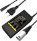 Labtec 42V 36V 2A Chargeur de Batterie pour Batterie au Lithium avec connecteur XLR à 3 Broches pour vélo électrique Monopad électrique Fauteuil Roulant électrique Trotinette Electrique