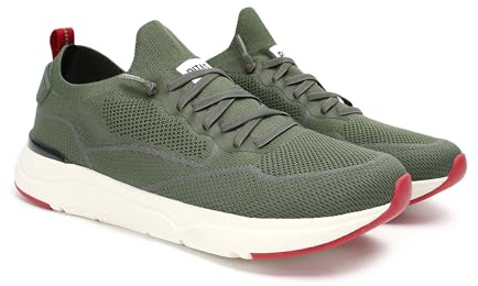 WALK IN PITAS | Cue Man | Sneakers Casual Uomo | Scarpe da Barca Estive | Sportive | Mocassini per L'Estate | Scarpa da Vela | Calzatura Senza Lacci | Scarpe Walkinpitas | Kaki 43