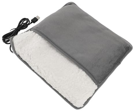 Foot Massager and Heated Warmer, USB Powered Slippers with Constant Temperature, Soft Washable for Men and Women, Portable Foot Heater for Home or Travel.