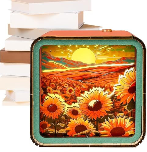 Veilleuse Puzzles en Bois - Veilleuse Puzzles - Veilleuse Puzzle À Chargement USB | Veilleuse Puzzles en Bois, Décoration La Maison pour Chambre À Coucher, Salon, Bureau