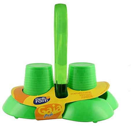 Portabicchieri da tavola con manico Gaia verde belli&forti