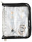Catime Libro de Almacenamiento de Joyas Transparente, 80 Rejillas Bolsa Organizador con Cremallera para Joyas de Viaje, Álbum para Collares Anillos Pulseras (B)