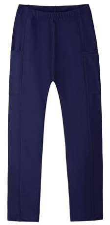 Dovio UPF 50+ Kid's Swim Pants Swim Leggings for Boys and Girls Sun Protective (Navy, 12)