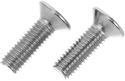 Ricambio Pulsatore Lavatrice 2 Pezzi Metallo Argento 8mm