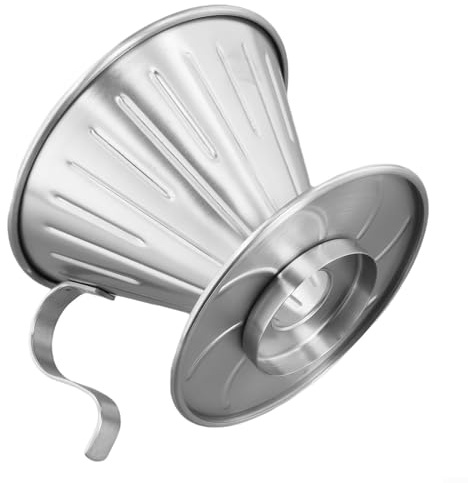 Kaffeefilterbecher mit Halter für verschiedene Filterpapiere und Becher (L)