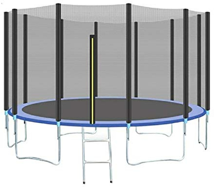 8FT Outdoor Trampoline for Kids ā Foldable & Portable Toddler Trampoline with Durable PVC, Easy Tool-Free Assembly for Indoor Playroom, Backyard, Garden & Patio