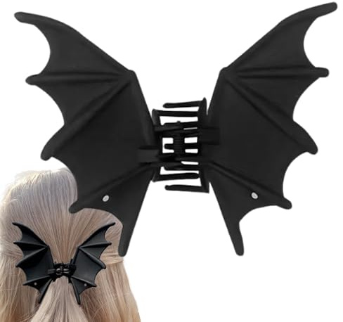 Barrette Chauve-Souris - Accessoires Capillaires Chauve-Souris Horreur Halloween,Accessoire Capillaire Punk pour Photoshoots Voyage Fêtes Événements Femmes et