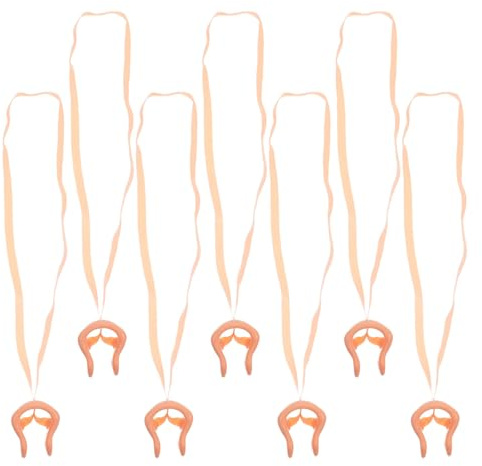 ELAYARD 7 Pezzi Set 7 Pezzi Tappi Nasali in Silicone per Nuoto con Cordino Anti-Smarrimento, Clip Nasali Morbide Impermeabili per e Adulti, Custodia Viaggio per Sport Acquatici e Piscina