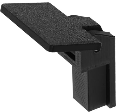 MOLUCKFU Charnière de Couvercle Transparente en Plastique pour Platine Vinyle, Remplacement Compatible Tourne-disque Anti-poussière, Accessoire de Réparation pour Lecteur Vinyle,