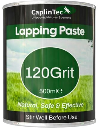 Back Lapping Paste | No-Odour Backlapping Paste for Sharpening Lawnmower Blades | 120 Grit Sharpening Compound for Cylinder Mower | Mower Compound & Valve Grinding Paste Coarse | 500ml
