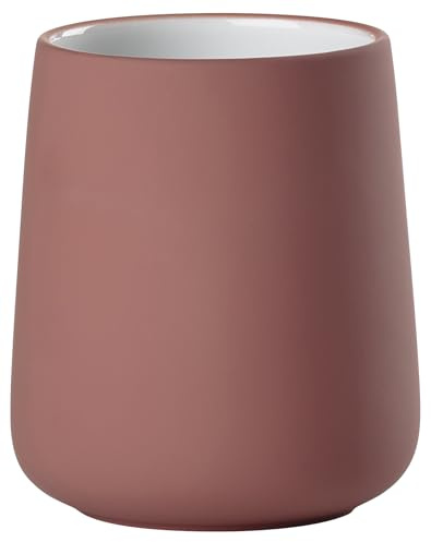 Zone Denmark Nova Tandborstmugg Dia 8 x 10 cm Peach Red