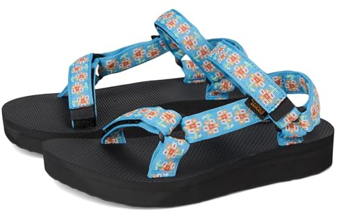 Teva Women's Voya Infinity Sandal, Bloom Cendre Blue, 6 UK