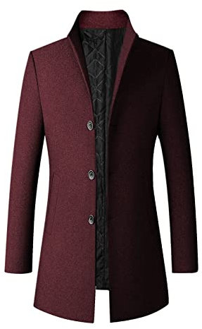 Generisch Dufflecoat Herren Winter Reitjacke Herren Men 140 Arbeitsjacke Herren blau Baumwolle Sweatshirt Jacke Herren mit Kapuze lang Sweatshirt Jacke Herren mit Kapuze y2k Kuscheljacke Men 128