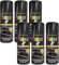 DIOXSTAR Matt Black Aerosol Spray Paint, DIY Enthusiasts, Quick-Drying Formula, Perfect For Use On Wood, Metal, Plastic, Indoor And Outdoor Use, 250ml, (6 Pcs)