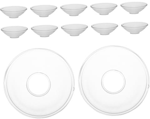 EXAOMBLE 12 Pezzi Di Protezione Per Gocce Di Raccoglitore Di Cera In Raccoglitore Di Gocce Di In Raccoglitore Di Cera Per Candele Protettori Antigoccia