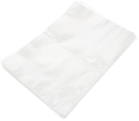 Baluue 100 pièces Sac PVC Thermorétractable Transparent Film Rétractable pour Emballage et Rangement Résistant à Humidité pour Usage Domestique