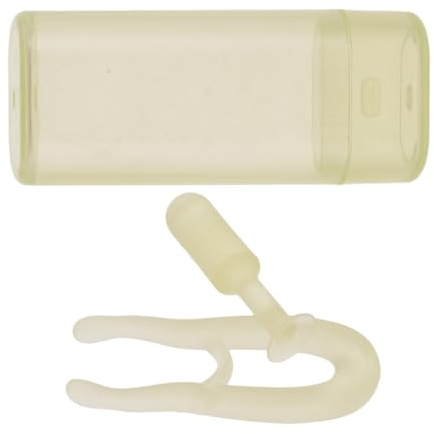 IWOWHERO Kit D’Outils pour Lentilles de Contact Vert – Extracteur et Inséreur en Silicone Souple – Pince à Ventouses pour Insertion Précise et Retrait Facile – Accessoire Portable pour