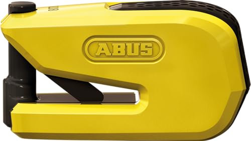 Abus 68569 Smartx 8078 3D Alarm Disc Lock - Yellow