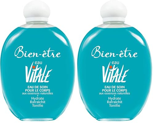 Bien Être - Eau de Soin pour le Corps aux Essences Naturelles Actives - 200 ml (Lot de 2)