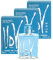 ULRIC DE VARENS - Eau de Toilette UDV Blue - Fern Fraîche - Herrenduft - Zerstäuber - Made in France - 3 x 100 ml