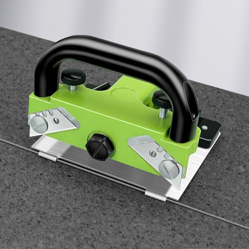 BDJSN Taglierina per Pavimenti in PVC, Corpo in Lega di Alluminio E Base in Acciaio Inossidabile, Strumento Manuale per La Fresatura di Pavimenti