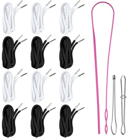 JSGHGDF Cordón de fibra de poliéster flexible para cinturillas, bolsas, manualidades, proyectos de costura, materiales, cuerda multiusos