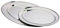 Kosma Set of 2 Stainless Steel Oval Plates -25cm | Serving Dish | Meat Platter | Rice Plate | Oval Trays