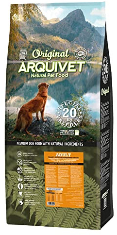 Arquivet Original Adult - Pienso para Perros Adultos - Pollo y arroz - Alimento seco para Perros - Pienso Saludable - 20 kg