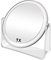 FANCYSEEU Kosmetikspiegel Doppelseitiger Makeup Spiegel mit 1X/15X Vergrößerung, 360° Schwenkbar Tischspiegel, High Definition Schminkspiegel für Schminken Makeup und Gesichtspflege