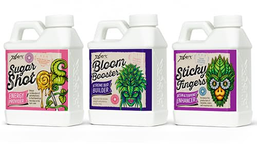 Gamme complète d'engrais liquides pour plantes d'intérieur/extérieur Xpert Nutrients | Paquets de 250 ml pour une croissance rapide et une floraison explosive (BLOOM PACK)