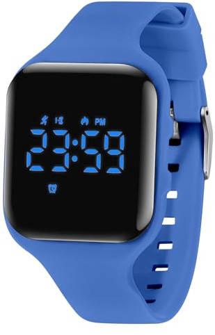 Bomieux Kids Fitness Tracker Watch Digital for Boys Girls Ages 5-12, 019-CoolBlue, kid watches