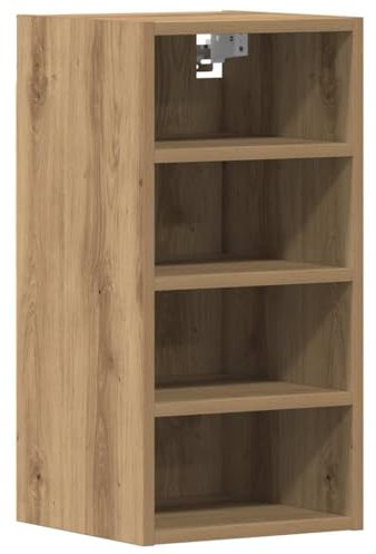 vidaXL Hängeschrank Riga Artisan-Eiche 30x29,5x60 cm Holzwerkstoff, Küche Schrank, Einbauküche, Küchenzeile, Küchenmöbel, Oberschrank, Küche