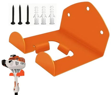 Dranng Soporte De Pared para Desbrozadora, Soporte De Pared para Desbrozadora, Organizador De Garaje, Soporte De Pared para Herramientas De Jardín, Soporte Herramientas Pared para Garajes, Jardines